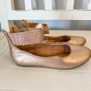 Nine West Ballerina Flat strap shoes